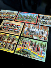 Load image into Gallery viewer, 1942 ARIZONA "Giant Cactus" Postcard POSTER! (up to 24" x 36") - Vintage - Desert