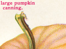 Load image into Gallery viewer, Vintage Style Pumpkin PRINTS! (up to 24" x 36") - Kitchen - Seed - Farmhouse - Farm - Fall - Thanksgiving - Halloween - Gourds