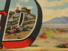 Load image into Gallery viewer, PAINTED DESERT "Large Letter" Travel Postcard POSTER! (up to 24" x 36") - Arizona