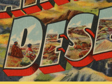 Load image into Gallery viewer, PAINTED DESERT "Large Letter" Travel Postcard POSTER! (up to 24" x 36") - Arizona