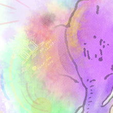 Load image into Gallery viewer, Winnie the Pooh Heffalump Dream Art POSTER! (up to 24" x 36") - Woozle - Elephant - Colorful