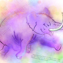 Load image into Gallery viewer, Piglet Heffalump Dream Art POSTER! (up to 24" x 36") - Winnie the Pooh - Imagination - Kids
