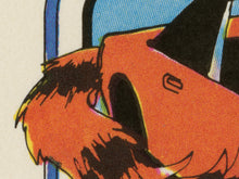 Load image into Gallery viewer, 1976 Purrsche Crazy Car POSTER! (full size 24x36 or smaller) - Antique - Racing - 911 - Speedster - Cars - Man Cave - Garage