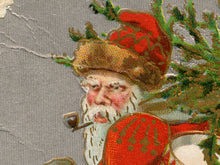 Load image into Gallery viewer, 1938 Christmas POSTER! - Multiple Sizes - Santa Claus - Vintage Look - Art