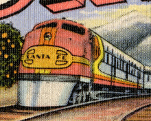 Load image into Gallery viewer, Vintage SAN BERNARDINO "Large Letter" Postcard POSTER! (24 x 36 or smaller) - California