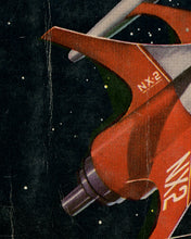 Load image into Gallery viewer, 1954 Science Fiction Book POSTER! (up to 24" x 36") - Space Travel - Astronauts - Space Walk - Spaceship - Shuttle - Vintage