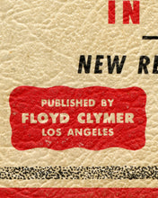 Load image into Gallery viewer, 1949 Saga of the Roaring Road POSTER! (up to 24" x 36") - Antique - Vintage - Auto Racing - Cars - Book