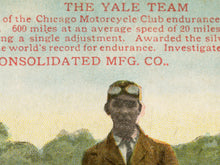 Load image into Gallery viewer, 1910 Motorcycle Trophy POSTER! (up to 24" x 36") - Vintage - Antique - Yale - Racing - Race