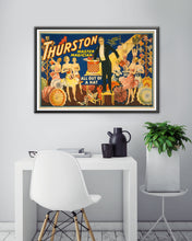 Load image into Gallery viewer, Vintage Style Magic POSTER! (up to 24" x 36") - Howard Thurston - Magician - Antique