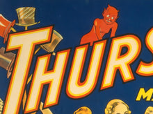 Load image into Gallery viewer, Vintage Style Magic POSTER! (up to 24" x 36") - Howard Thurston - Magician - Antique