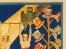 Load image into Gallery viewer, Vintage Style Magic POSTER! (up to 24" x 36") - Howard Thurston - Magician - Antique