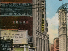 Load image into Gallery viewer, 1924 Times Square Postcard POSTER! - New York City - NYC - Decor - Antique