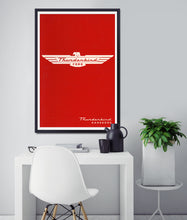 Load image into Gallery viewer, 1955 Ford Thunderbird Manual POSTER! - Wall Art - Vintage Style
