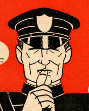 Load image into Gallery viewer, Vintage 1941 "Policemen" Book POSTER (up to 24" x 36") - Cops - Police - Modern