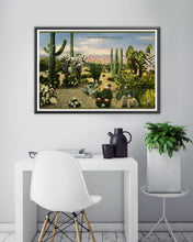 Load image into Gallery viewer, Vintage Desert Cacti POSTER! (up to full-size 24 x 36) - 1945 - Postcard - Cactus - Southwest - Antique - Joshua Tree - National Parks