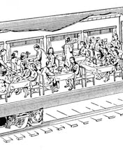 Load image into Gallery viewer, 1952 California Zephyr Train Cars POSTER! (up to full-size 24" x 36") - Travel - Vista Dome