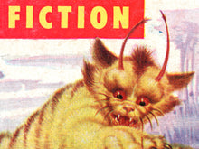 Load image into Gallery viewer, 1957 Vintage Sci-Fi POSTER! (up to 24 x 36) - Science Fiction - Space - Aliens - Cats - Art