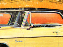 Load image into Gallery viewer, 1966 Chevy Owner's Manual POSTER! - Design - Antique - Pop Art - Original Owner's Manual - Chevrolet - Wall Art - Vintage