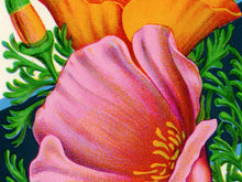 Load image into Gallery viewer, Vintage California Poppy Seed Packet POSTER! (up to 24" x 36") - Flowers - Decoration - Garden - Pop Art - Kitchen - Floral - Antique Sign