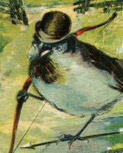 Load image into Gallery viewer, 1915 Cock Robin & Jenny Wren Book POSTER! (up to24" x 36") - Nursery Rhymes - Vintage