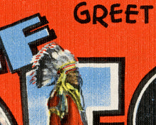 Load image into Gallery viewer, Greetings from THE DESERT Postcard POSTER! (up to 24" x 36") - Cactus -Southwest