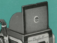 Load image into Gallery viewer, 1950's Duaflex Camera Manual POSTER! (up to 24 x 36 inches) - Kodak - Teal - Film - Photos