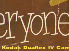 Load image into Gallery viewer, 1955 Duaflex Jester Camera POSTER! (up to 24" x 36") - Film - Movies - Kodak - Camera