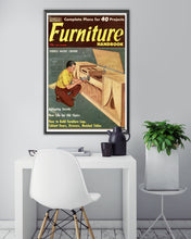 Load image into Gallery viewer, 1963 Vintage Furniture Handbook POSTER! (up to 24" x 36") - Wood Shop - Tools
