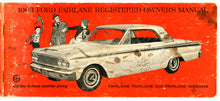 Load image into Gallery viewer, 1963 FORD FAIRLANE Owner's Manual POSTER! - Multiple Sizes - Vintage