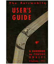 Load image into Gallery viewer, 1936 Lubrication Chart from Pontiac Owner's Manual - Reproduction - Classic Cars