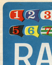 Load image into Gallery viewer, 1964 GREYHOUND Racing Program Cover POSTER! (24" x 36" or Smaller) - Juarez Mexico - Dogs - Race - Vintage - Decoration - Silks - Sports