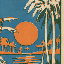 Load image into Gallery viewer, 1916 Hula and Hawaiian Music POSTER! (up to 24x36) - Hawaii - Girl - Music - Island - Tropical - Art - Vintage - Antique