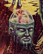 Load image into Gallery viewer, 1953 Space Science Fiction POSTER! (up to 24" x 36") - Vintage - Spaceship - Ullr Uprising