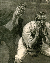 Load image into Gallery viewer, 1888 Harper's Weekly BASEBALL Cover POSTER! (up to 24" x 36") - Vintage Style