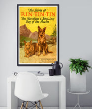 Load image into Gallery viewer, 1927 Rin Tin Tin Story Book Cover POSTER! (up to 24" x 36") - Vintage - Antique - German Shepherd