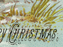 Load image into Gallery viewer, Victorian Christmas Trade Card POSTER! - up to 24" x 36" - Merry - Beetle - Bugs - Macabre - Holidays - Xmas - Gifts - Unusual - Insects