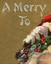 Load image into Gallery viewer, 1908 Vintage Santa Claus POSTER! (up to 24" x 36") - Merry Christmas - Decorations - Wall Hanging