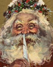 Load image into Gallery viewer, 1908 Vintage Santa Claus POSTER! (up to 24" x 36") - Merry Christmas - Decorations - Wall Hanging