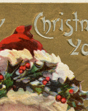 Load image into Gallery viewer, 1908 Vintage Santa Claus POSTER! (up to 24" x 36") - Merry Christmas - Decorations - Wall Hanging