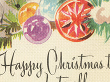 Load image into Gallery viewer, 1949 Night Before Christmas Book POSTER! (up to 24" x 36") - Santa Claus - Decoration - Tree - Back Cover