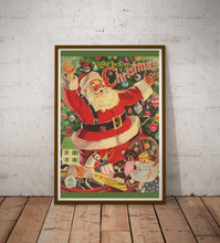 Load image into Gallery viewer, 1949 Night Before Christmas Book POSTER! (up to 24" x 36") - Santa Claus - Decoration - Tree