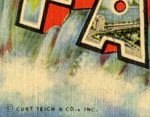 Load image into Gallery viewer, Vintage NIAGARA FALLS Large Letter Postcard POSTER! (up to 24" x 36") - Travel