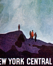 Load image into Gallery viewer, 1941 NIAGARA FALLS Map POSTER! (up to 24 x 36) - New York Central System Brochure - Maid of the Mist - Waterfall - Canada - Vintage - Art