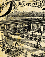 Load image into Gallery viewer, 1902 ORGAN Catalog Page POSTER! (24" x 36" or smaller) - Sears, Roebuck, & Co. - Vintage - Steampunk - Victorian - Catalogue - Music Room