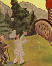 Load image into Gallery viewer, Paul Bunyan - Vintage Children's Book POSTER! (up to 24" x 36") - 1969 - Reading - Artwork