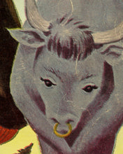 Load image into Gallery viewer, Paul Bunyan - Vintage Children's Book POSTER! (up to 24" x 36") - 1969 - Reading - Artwork