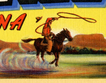 Load image into Gallery viewer, Vintage PHOENIX Large Letter Postcard POSTER! (up to 24 x 36 inches) - Antique Travel - Arizona