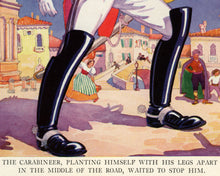 Load image into Gallery viewer, 1932 Pinocchio Illustration POSTER! (multiple sizes) - Carlo Collodi - Puppet - Reading