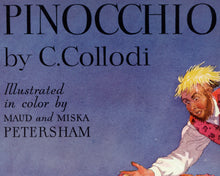 Load image into Gallery viewer, 1932 Pinocchio Illustration POSTER! (multiple sizes) - Carlo Collodi - Puppet - Reading