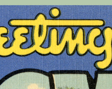 Load image into Gallery viewer, ROSWELL New Mexico Large Letter POSTER! (up to 24x36) - UFO - Travel - Aliens - Postcard